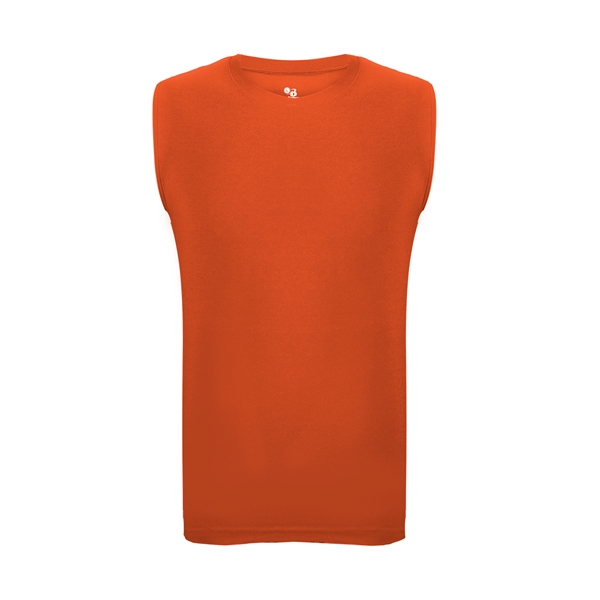 Sleeveless compression crew shirt with self-fabric collar, Stretch body fit, Double-needle... from ASI 37461 Augusta Sportswear