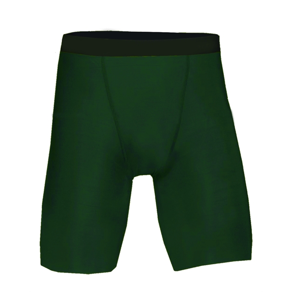 Compression short with 1.5" Plush elastic waistband, Double-needle hem, 10" inseam,... from ASI 37461 Augusta Sportswear