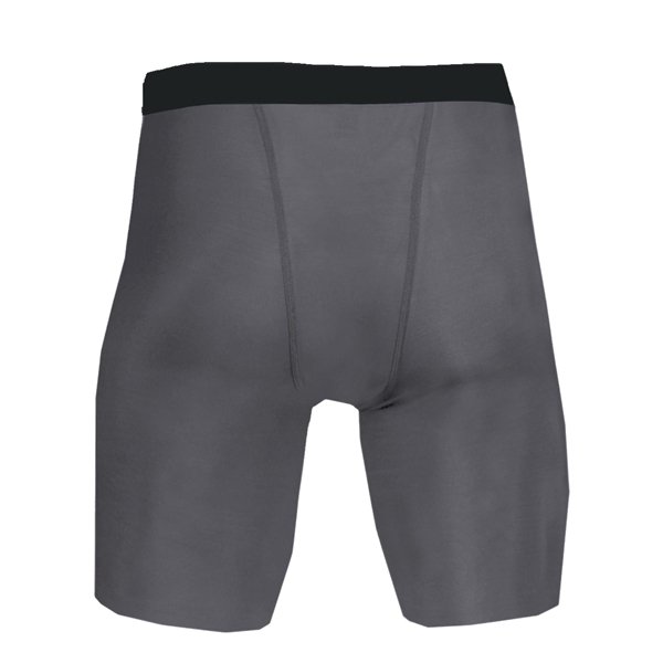 Compression short with 1.5" Plush elastic waistband, Double-needle hem, 10" inseam,... from ASI 37461 Augusta Sportswear