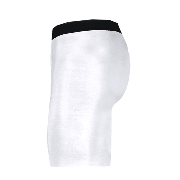 Compression short with 1.5" Plush elastic waistband, Double-needle hem, 10" inseam,... from ASI 37461 Augusta Sportswear
