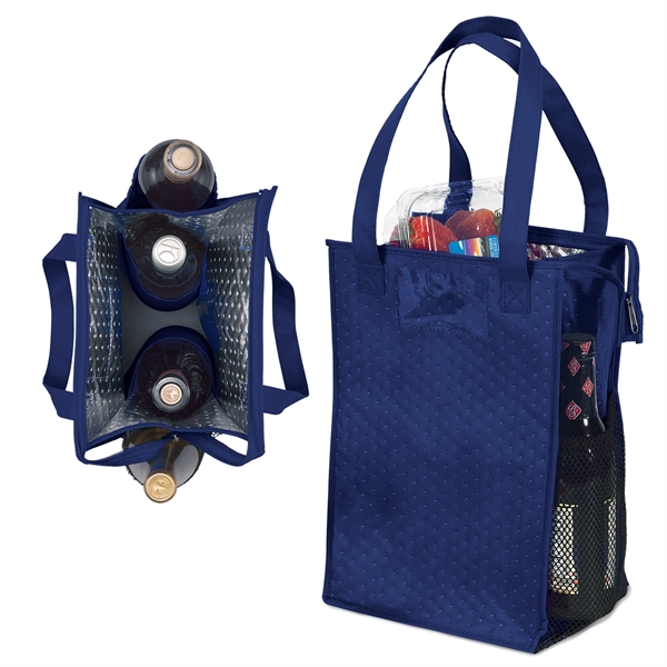 Insulated Non-Woven Tote with thermal foil interior.... from ASI 37940 Bag Makers Inc