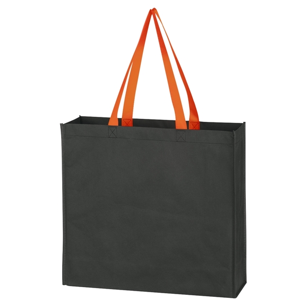 Non-Woven Tote Bag.  Made of 80 Gram Non-Woven, Coated Water-Resistant... from ASI 61125 Hit Promotional Products / Hit®