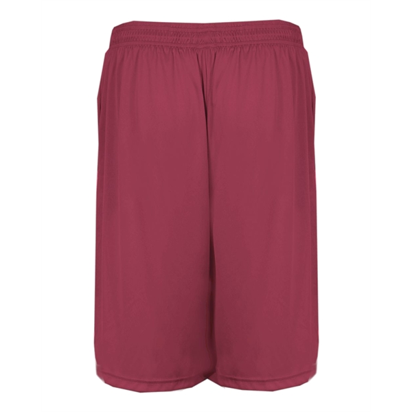 10" short with two deep side seam pockets, 2" Covered elastic... from ASI 37461 Augusta Sportswear