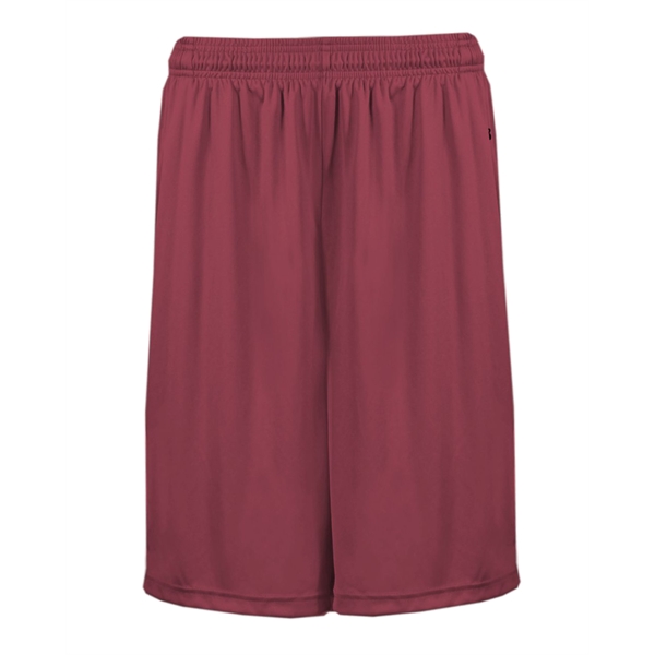 10" short with two deep side seam pockets, 2" Covered elastic... from ASI 37461 Augusta Sportswear