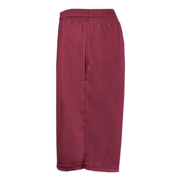 10" short with two deep side seam pockets, 2" Covered elastic... from ASI 37461 Augusta Sportswear