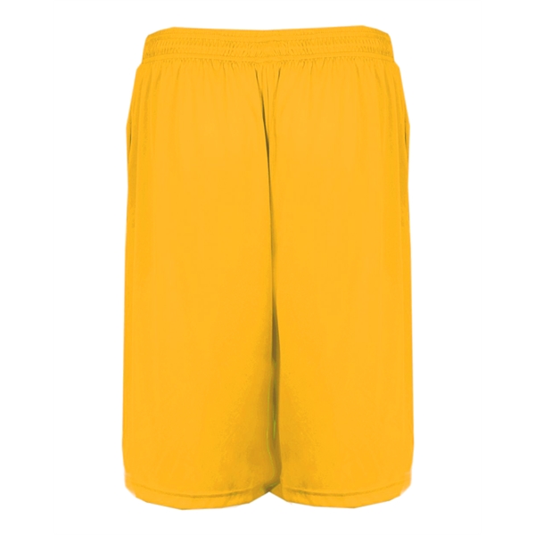 10" short with two deep side seam pockets, 2" Covered elastic... from ASI 37461 Augusta Sportswear