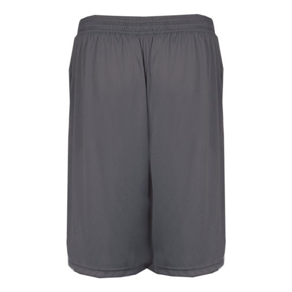 10" short with two deep side seam pockets, 2" Covered elastic... from ASI 37461 Augusta Sportswear