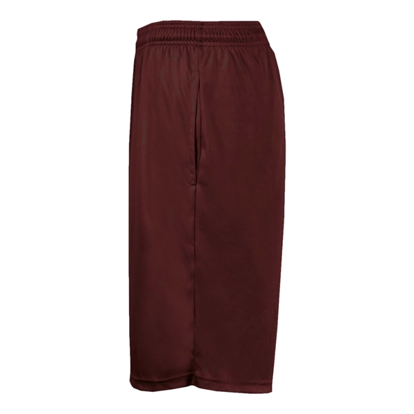 10" short with two deep side seam pockets, 2" Covered elastic... from ASI 37461 Augusta Sportswear