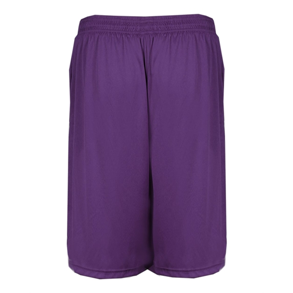 10" short with two deep side seam pockets, 2" Covered elastic... from ASI 37461 Augusta Sportswear
