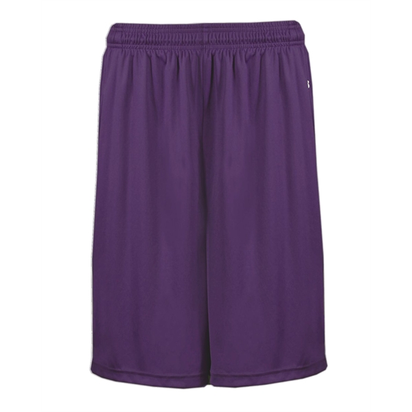 10" short with two deep side seam pockets, 2" Covered elastic... from ASI 37461 Augusta Sportswear