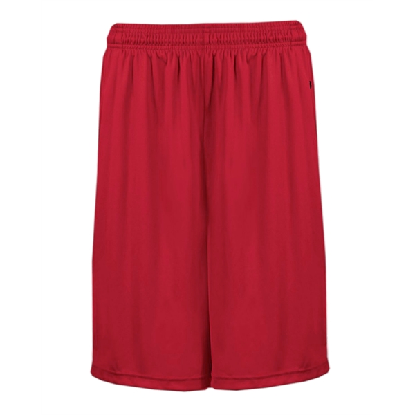 10" short with two deep side seam pockets, 2" Covered elastic... from ASI 37461 Augusta Sportswear