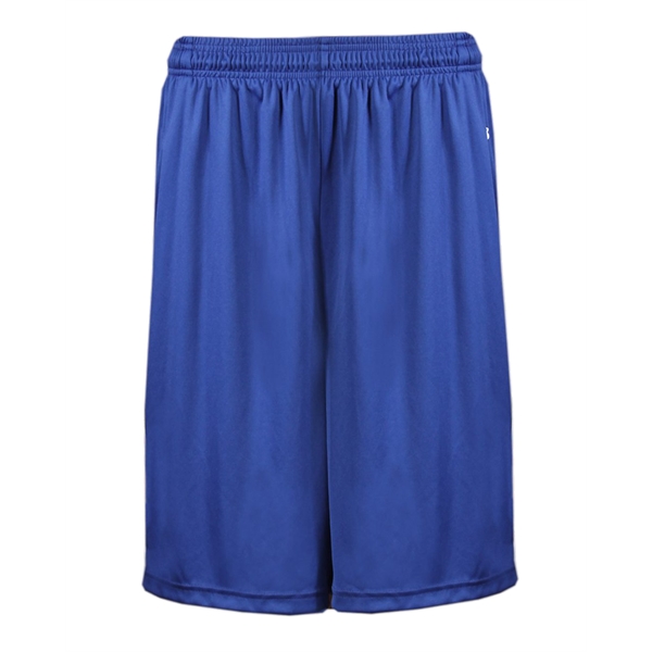 10" short with two deep side seam pockets, 2" Covered elastic... from ASI 37461 Augusta Sportswear
