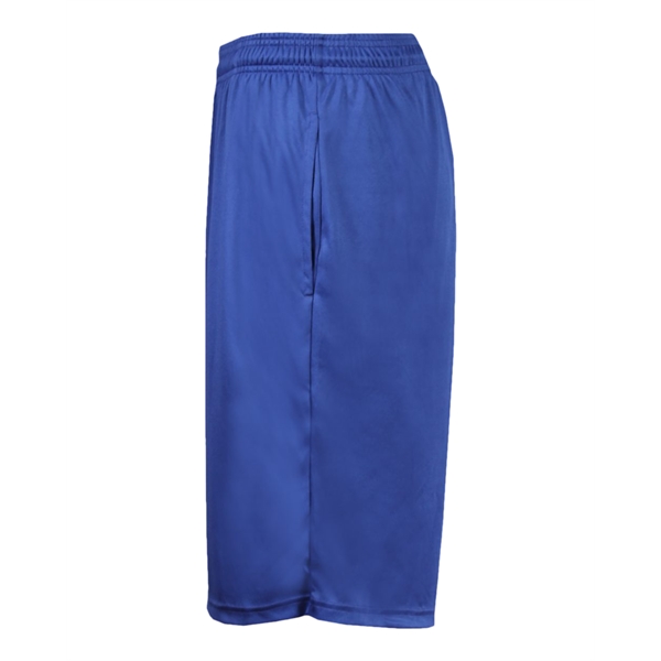 10" short with two deep side seam pockets, 2" Covered elastic... from ASI 37461 Augusta Sportswear