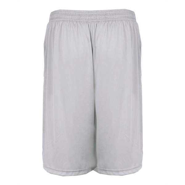 10" short with two deep side seam pockets, 2" Covered elastic... from ASI 37461 Augusta Sportswear