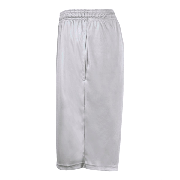 10" short with two deep side seam pockets, 2" Covered elastic... from ASI 37461 Augusta Sportswear