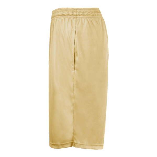 10" short with two deep side seam pockets, 2" Covered elastic... from ASI 37461 Augusta Sportswear