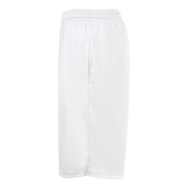 10" short with two deep side seam pockets, 2" Covered elastic... from ASI 37461 Augusta Sportswear