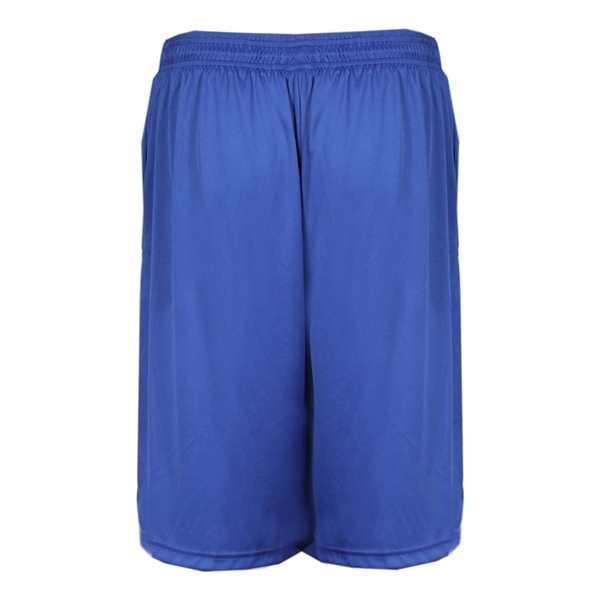 Youth shorts with two deep side seam pockets, 2" Covered elastic... from ASI 37461 Augusta Sportswear