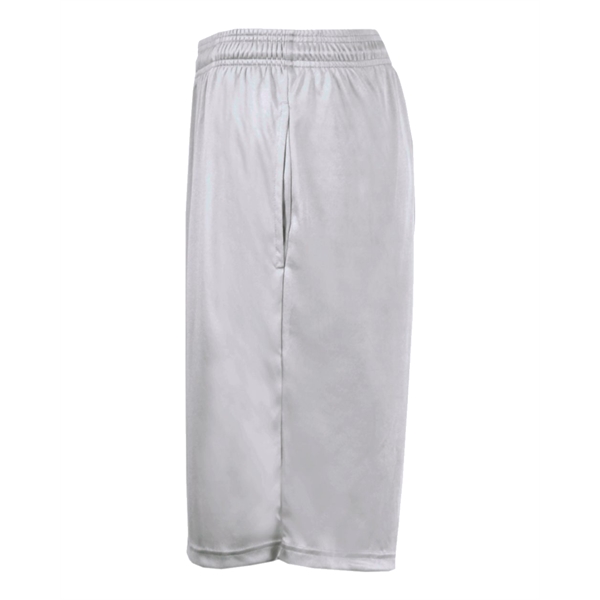 Youth shorts with two deep side seam pockets, 2" Covered elastic... from ASI 37461 Augusta Sportswear