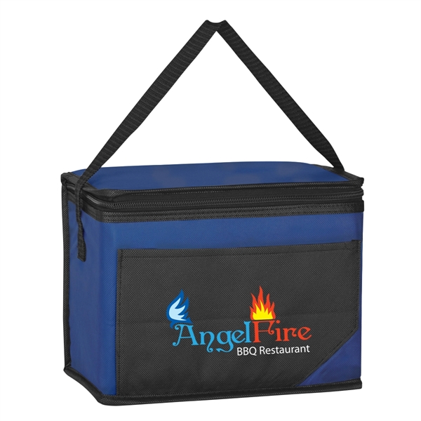 Non-Woven Chow Time Kooler Bag. Made Of 80 Gram Non-Woven, Coated... from ASI 61125 Hit Promotional Products / Hit®