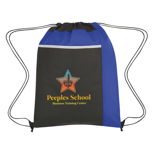 Non-Woven Pocket Sports Pack. Made Of 80 Gram Non-Woven, Coated Water-Resistant... from ASI 61125 Hit Promotional Products / Hit®