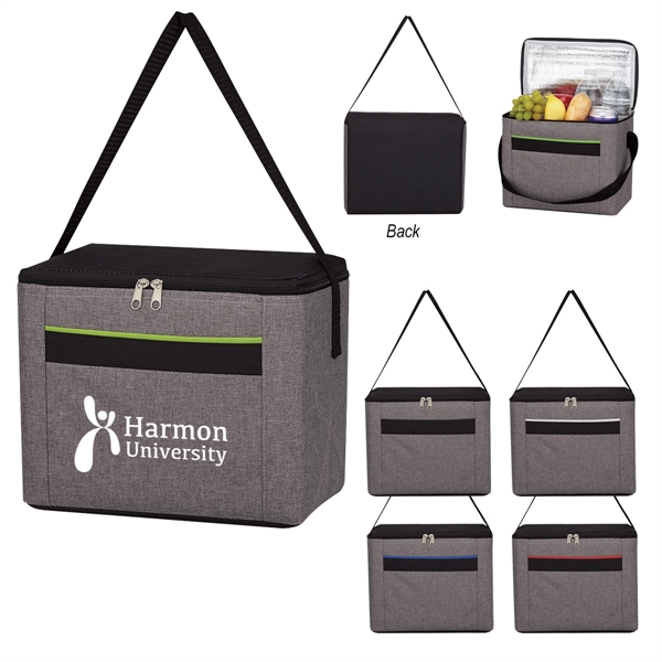 Cooler tote made of polyester with foil laminated polyethylene foam insulation,... from ASI 61125 Hit Promotional Products / Hit®