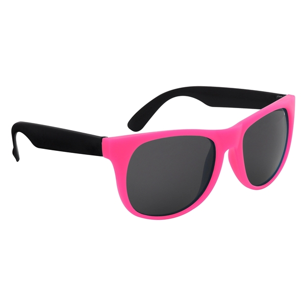 Kapowski rubberized sunglasses for a boost in style while protecting against... from ASI 61125 Hit Promotional Products / Hit®