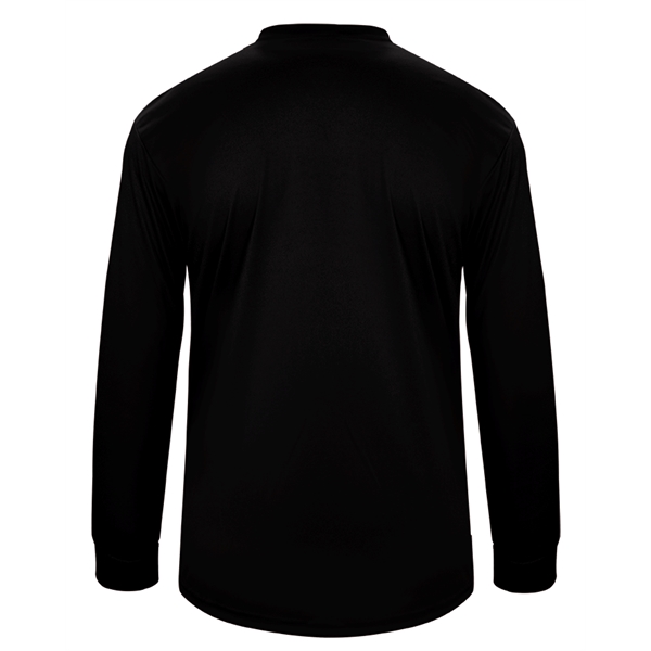 Long sleeve youth t-shirt with double-needle hem, Self-fabric collar and cuffs.... from ASI 37461 Augusta Sportswear