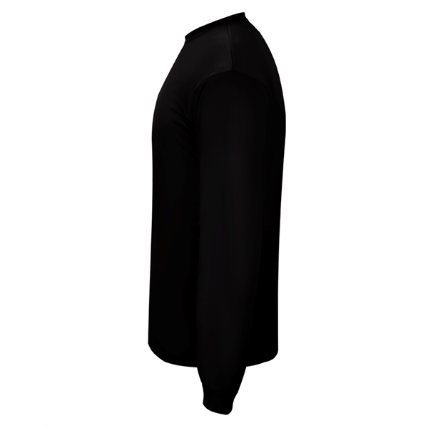 Long sleeve youth t-shirt with double-needle hem, Self-fabric collar and cuffs.... from ASI 37461 Augusta Sportswear