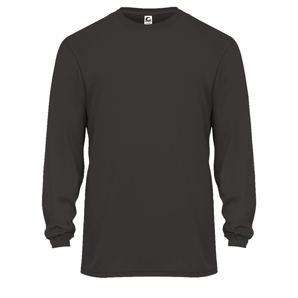 Long sleeve youth t-shirt with double-needle hem, Self-fabric collar and cuffs.... from ASI 37461 Augusta Sportswear