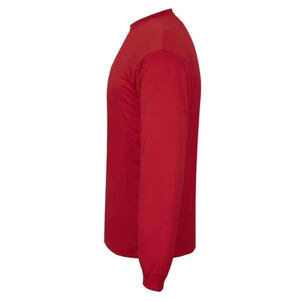 Long sleeve youth t-shirt with double-needle hem, Self-fabric collar and cuffs.... from ASI 37461 Augusta Sportswear