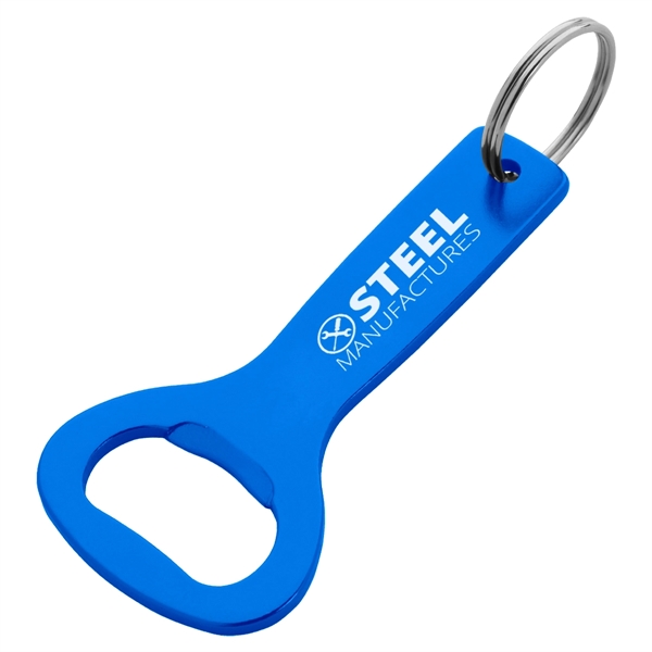 Aluminum Bottle Opener Key Ring.  Approx. Size:  1 1/2"... from ASI 61125 Hit Promotional Products / Hit®