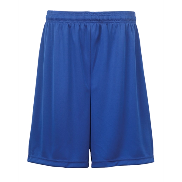 Youth shorts with double-needle hem, 6" inseam, 1. 5" Covered elastic... from ASI 37461 Augusta Sportswear