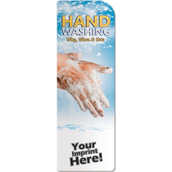 Bookmark - Handwashing: Why, When & How... from ASI 54100 Fields Manufacturing Inc / Better Life Line