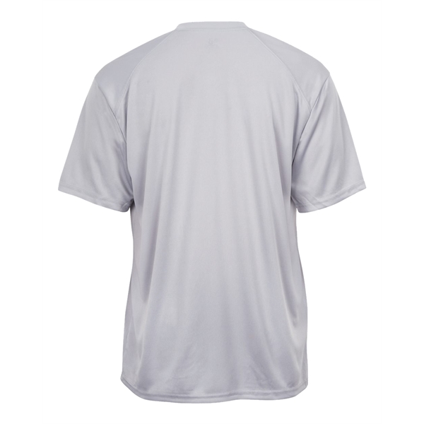 Youth placket shirt with self-fabric collar,paneled shoulder for maximum movement.... from ASI 37461 Augusta Sportswear