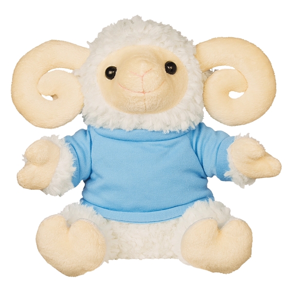 Ram stuffed animal measuring 6" with various color options for its... from ASI 61125 Hit Promotional Products / Hit®