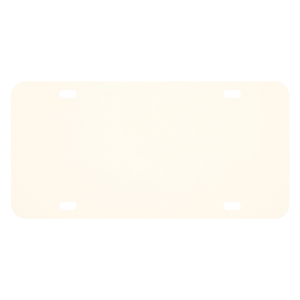 Custom polyester plastic car license plate 0.75 measuring 12" x 6"... from ASI 61125 Hit Promotional Products / Hit®