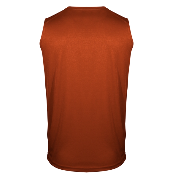 Youth sleeveless tee with self-fabric collar , Double-needle hem.... from ASI 37461 Augusta Sportswear