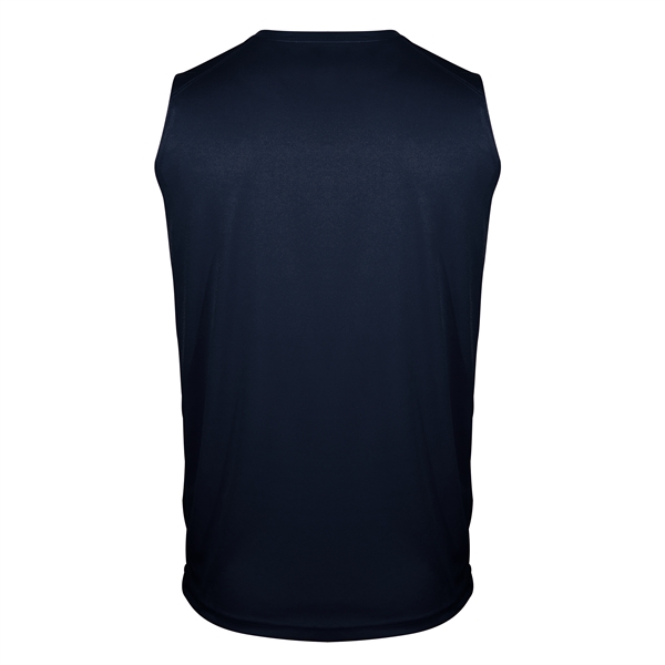 Youth sleeveless tee with self-fabric collar , Double-needle hem.... from ASI 37461 Augusta Sportswear