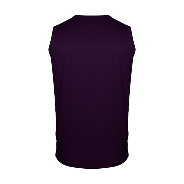 Youth sleeveless tee with self-fabric collar , Double-needle hem.... from ASI 37461 Augusta Sportswear