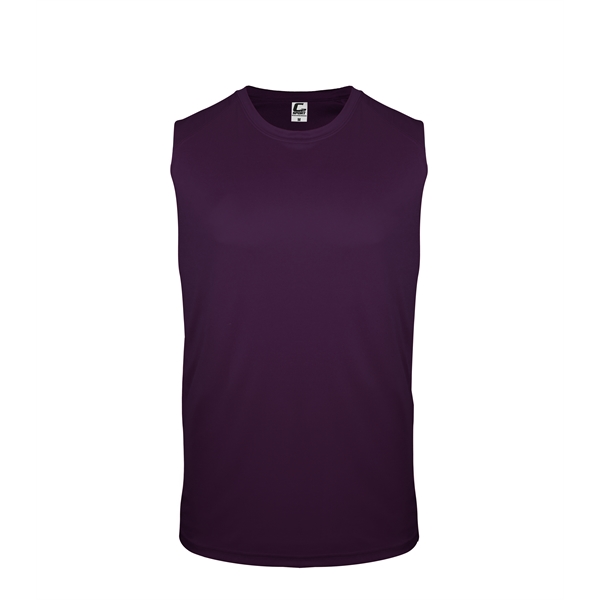 Youth sleeveless tee with self-fabric collar , Double-needle hem.... from ASI 37461 Augusta Sportswear