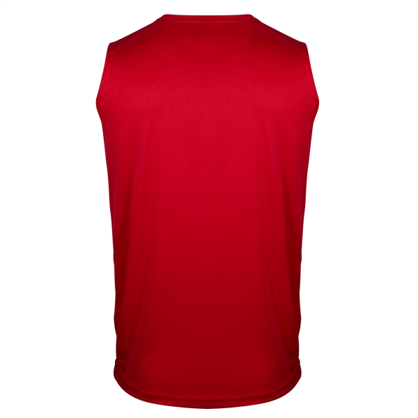 Youth sleeveless tee with self-fabric collar , Double-needle hem.... from ASI 37461 Augusta Sportswear