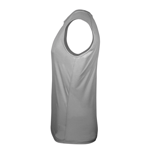 Youth sleeveless tee with self-fabric collar , Double-needle hem.... from ASI 37461 Augusta Sportswear