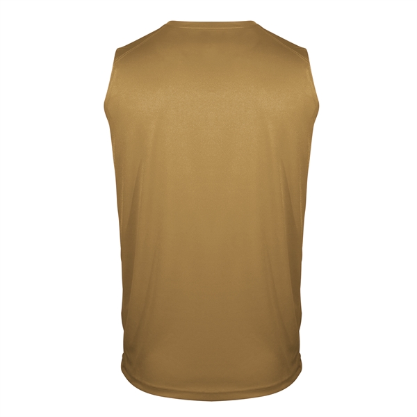 Youth sleeveless tee with self-fabric collar , Double-needle hem.... from ASI 37461 Augusta Sportswear