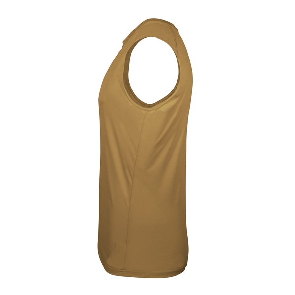 Youth sleeveless tee with self-fabric collar , Double-needle hem.... from ASI 37461 Augusta Sportswear