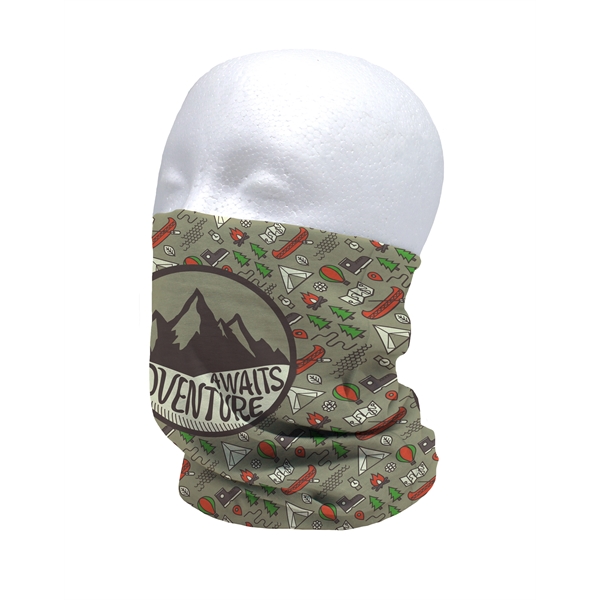 Brandana with multiple uses and pantone matched fabric or full-color, full-bleed... from ASI 45657 Pop! Promos