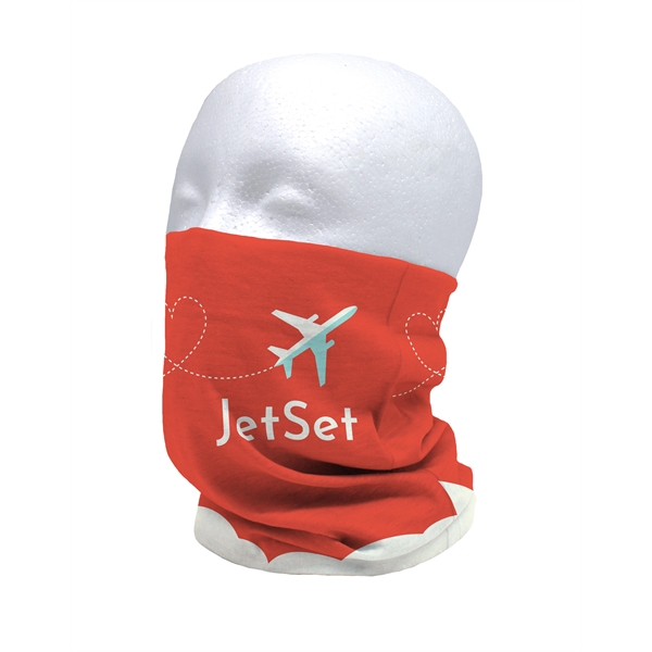 Brandana with multiple uses and pantone matched fabric or full-color, full-bleed... from ASI 45657 Pop! Promos