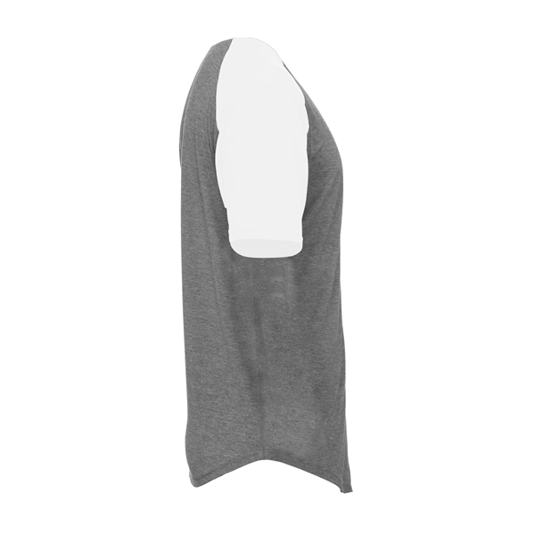 Item #495000 Tri-Blend Full Button Tee