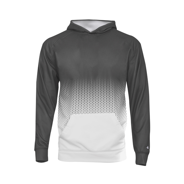 Hex 2.0 Perf. fleece youth hood.... from ASI 37461 Augusta Sportswear