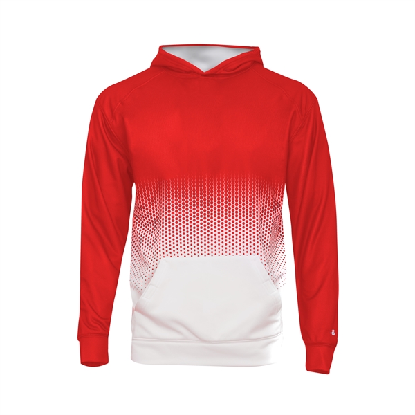 Hex 2.0 Perf. fleece youth hood.... from ASI 37461 Augusta Sportswear